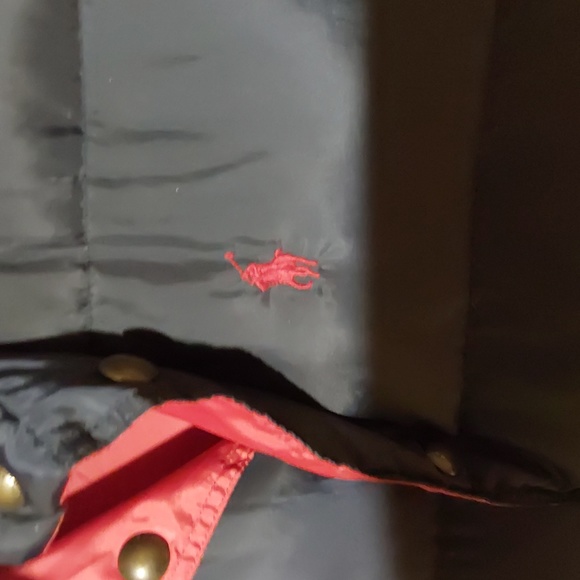 POLO RALPH GOOSE DWN VEST REVERSIBLE SIZE S.. - Picture 7 of 10